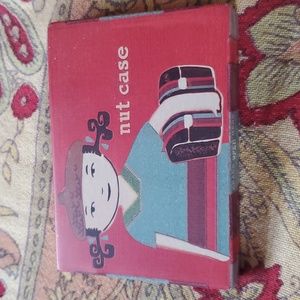 Blue Q nutcase metal tin pocket/cigarette tin RARE